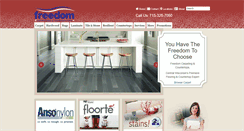 Desktop Screenshot of freedomcarpetandcountertop.com